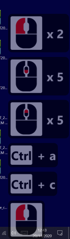 Carnac_logiciel de pointage de souris et affichage raccourcis clavier.PNG